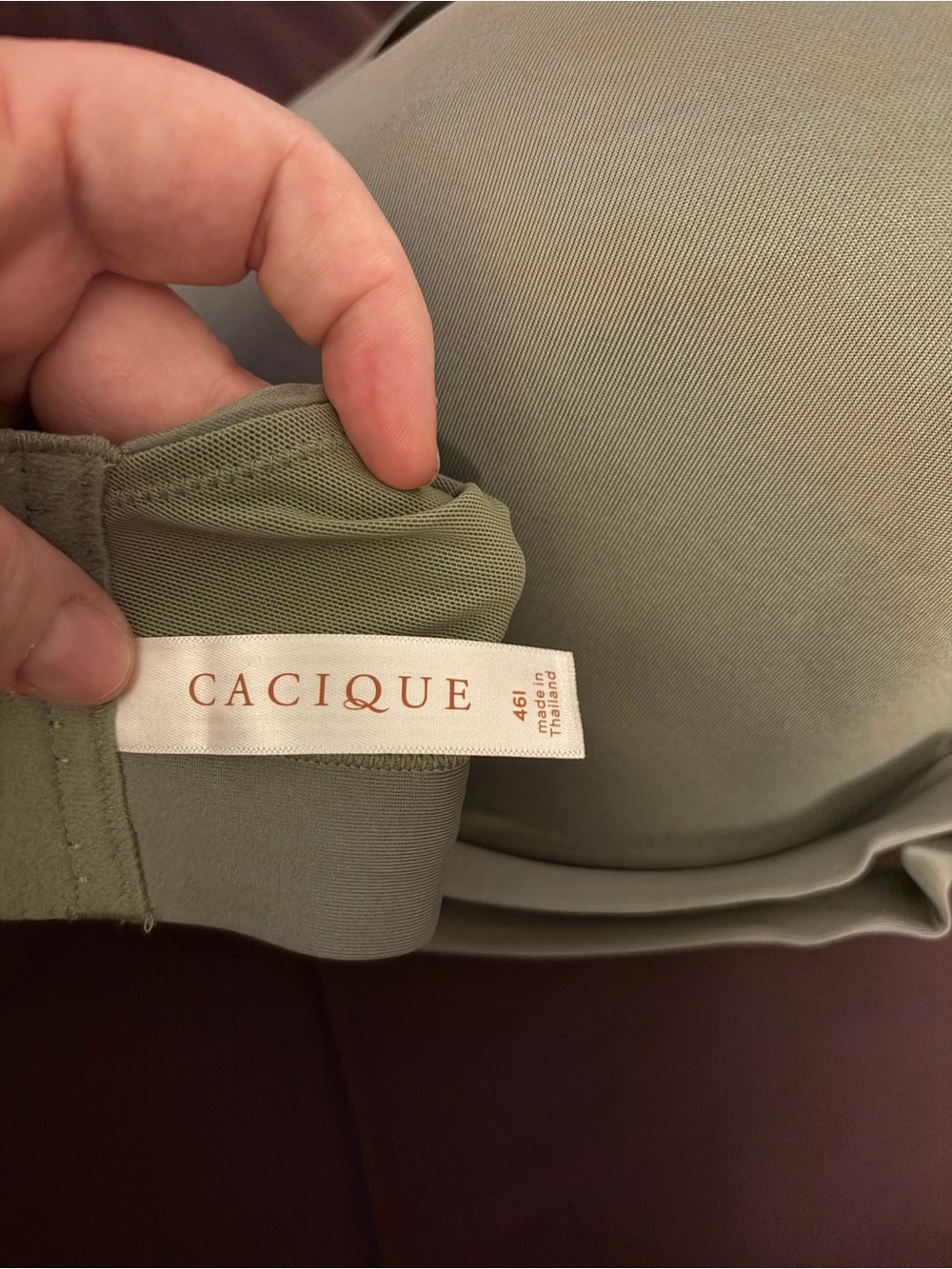 Cacique Sage Green comfort bliss 46i